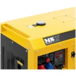 Groupe électrogène diesel – 7220 / 8500 W – 30 L – 240/400 V – mobile – AVR – Image 6