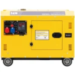 Groupe électrogène diesel – 7220 / 8500 W – 30 L – 240/400 V – mobile – AVR – Image 3